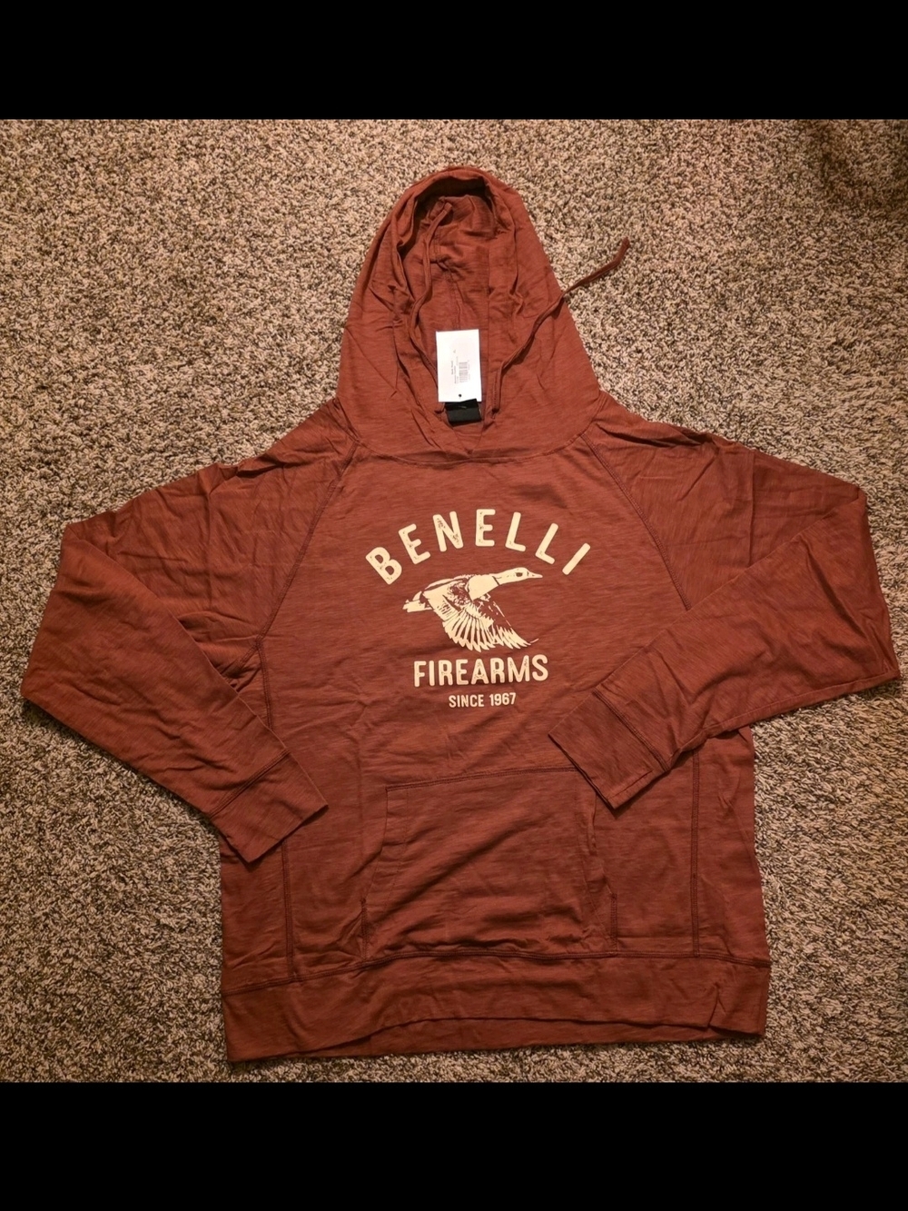 X-Large Benelli Medium weight Duck Hoodie NWT
